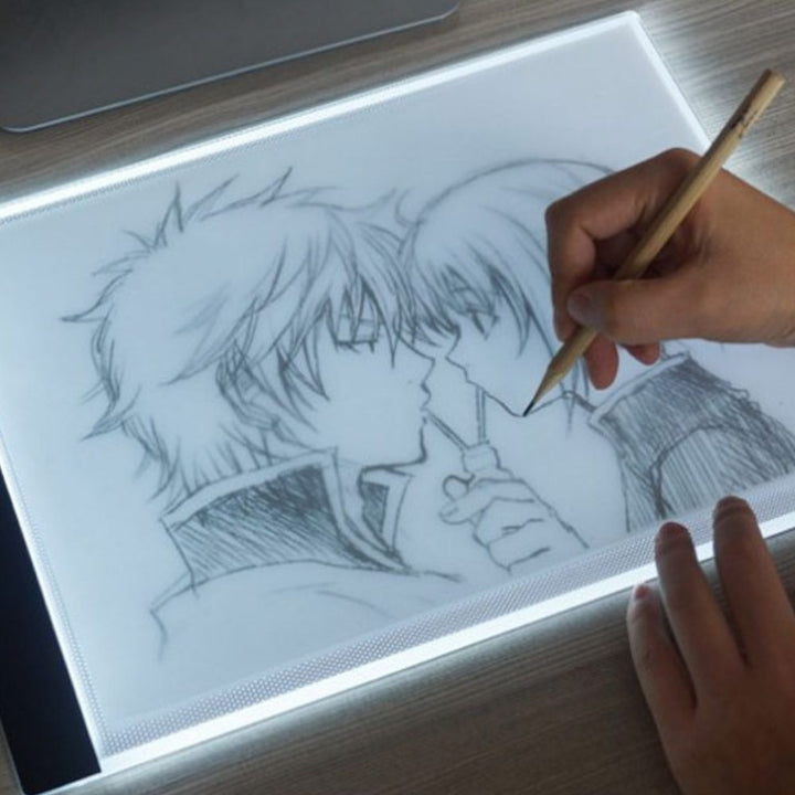 A4 A5 Ultra-Cienki Tablet LED do Rysowania do Śledzenia i Szkicowania
