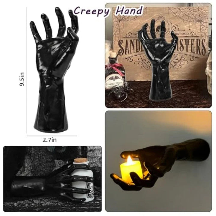 Straszna Dekoracja Ścienna z Rękami na Halloween
