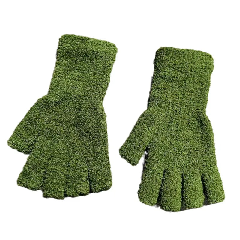 Zimowe Rękawiczki Bez Palców Comfort Knit