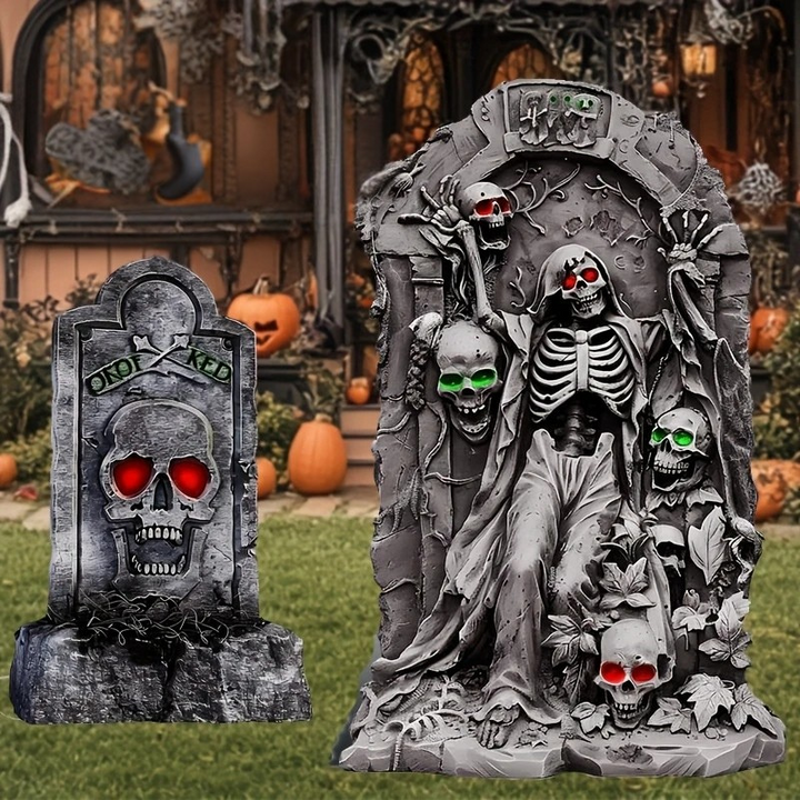 Ozdoba na biurko w kształcie nawiedzonego domu na Halloween