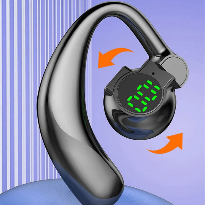 Bezprzewodowe słuchawki Bluetooth z redukcją hałasu na ucho