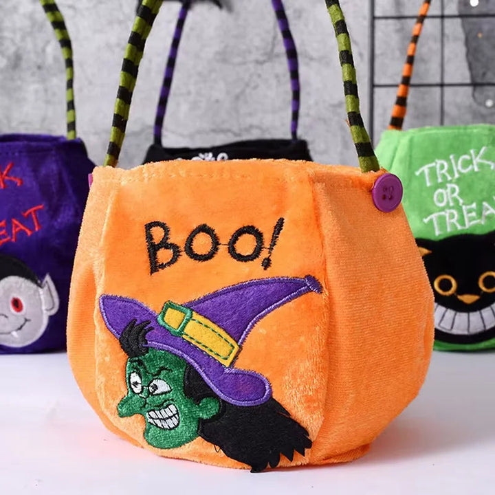 Torba na Halloween w kształcie dyni dla dzieci