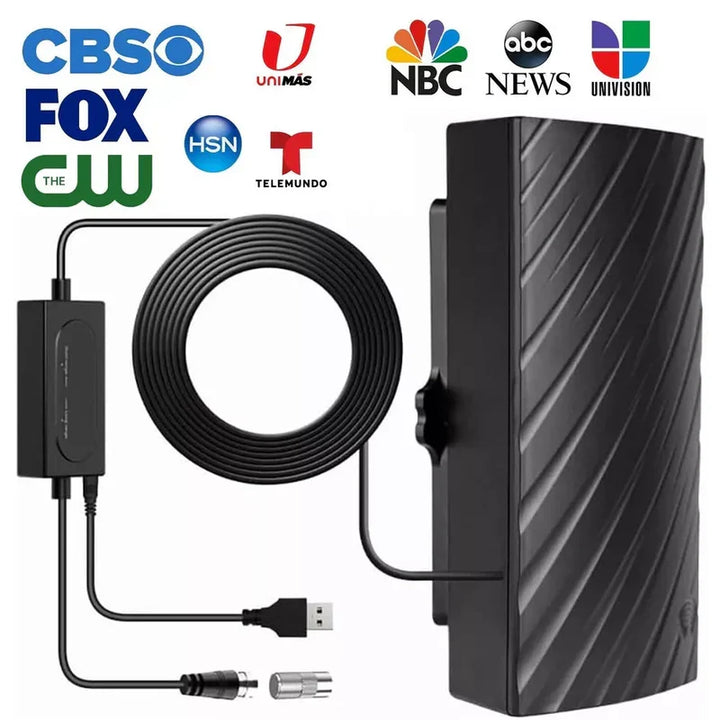 Antenna cyfrowa HDTV 4K o długim zasięgu wewnętrzna 600 mil