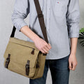 Męska Torba Canvas Messenger Sling