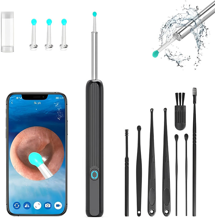 EarBit 3000 - Narzędzie do czyszczenia uszu z kamerą