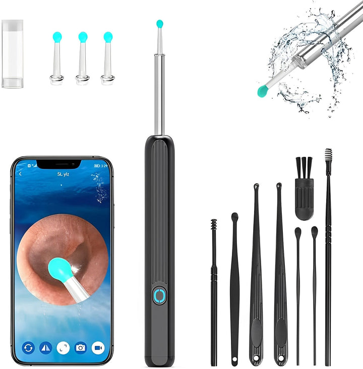 EarBit 3000 - Narzędzie do czyszczenia uszu z kamerą