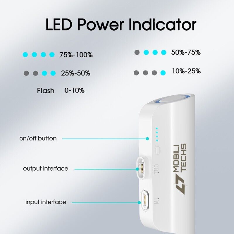 Mini Przenośny Magnesowy Power Bank