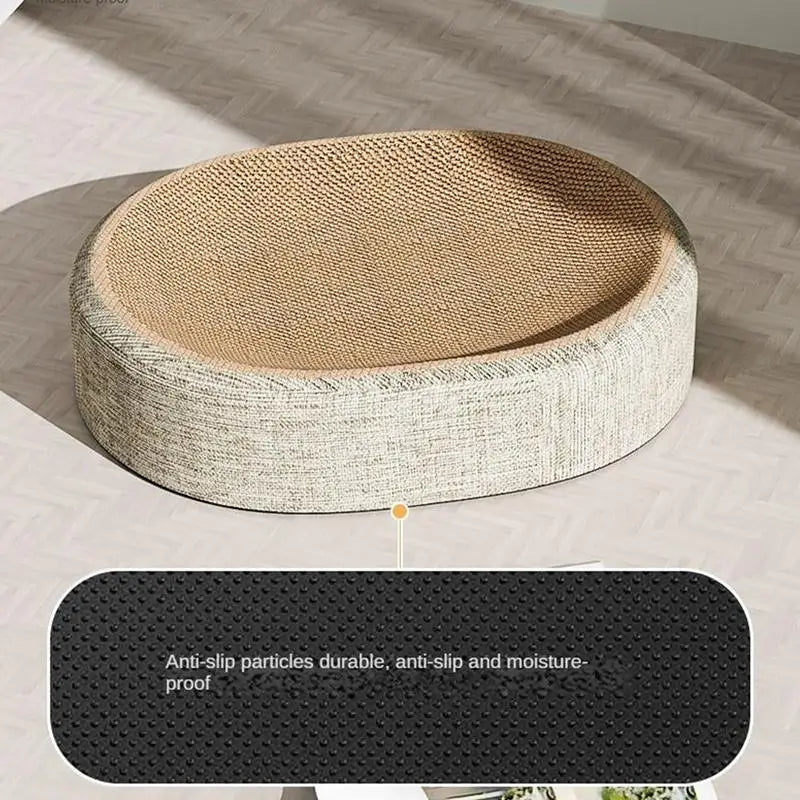 Owalny Kocie Drapak 2 w 1