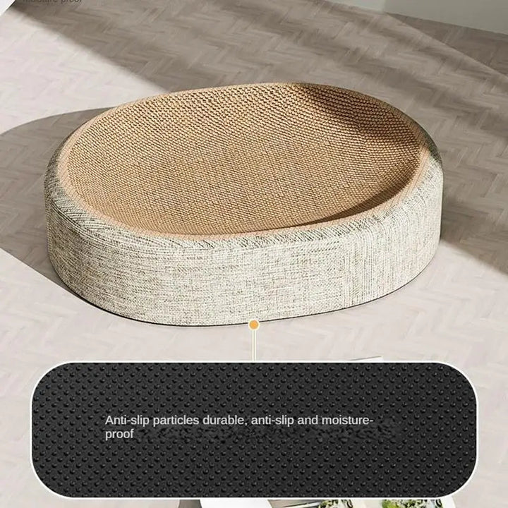 Owalny Kocie Drapak 2 w 1