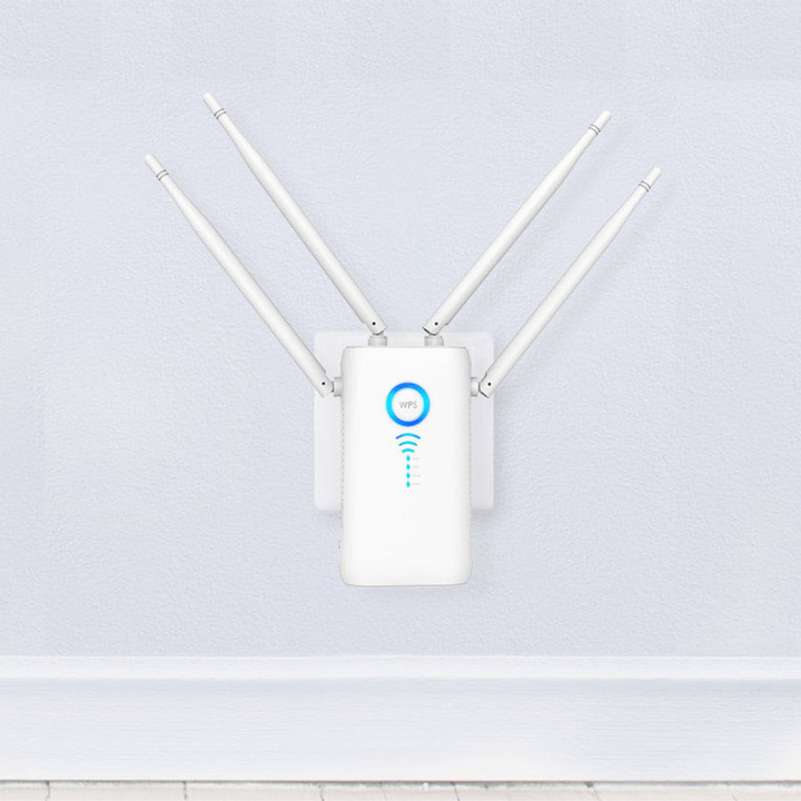 Bezprzewodowy Wtyczkowy Repeater Wifi Internetu Wzmacniacz Zasięgu