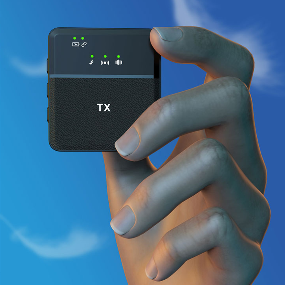 Bezprzewodowy mikrofon lavalier Bluetooth