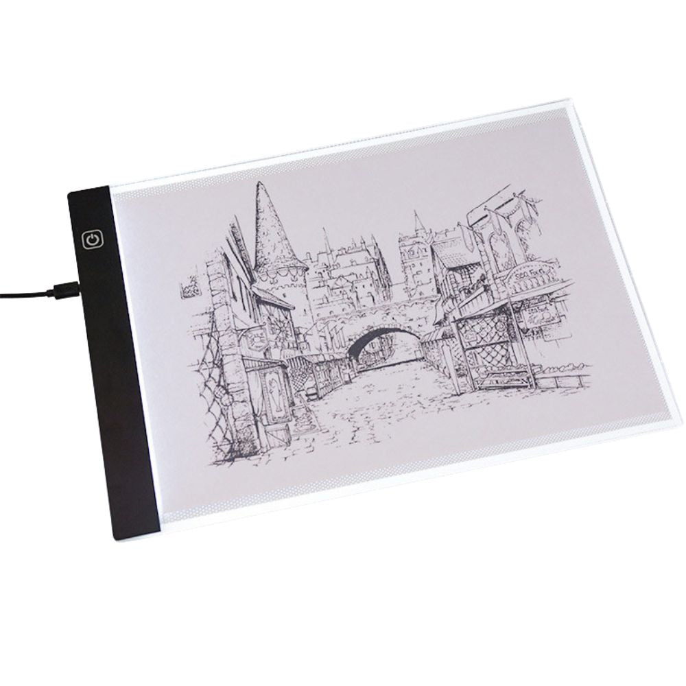A4 A5 Ultra-Cienki Tablet LED do Rysowania do Śledzenia i Szkicowania