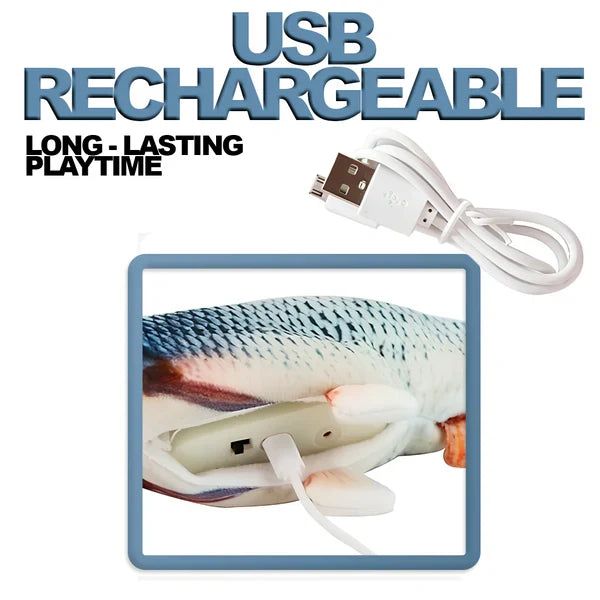 Zabawka USB Floppy Fish