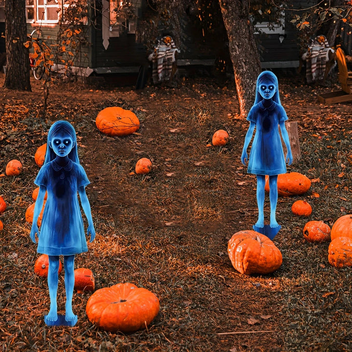 Podświetlane Duchy Dekoracja Halloween na Zewnątrz