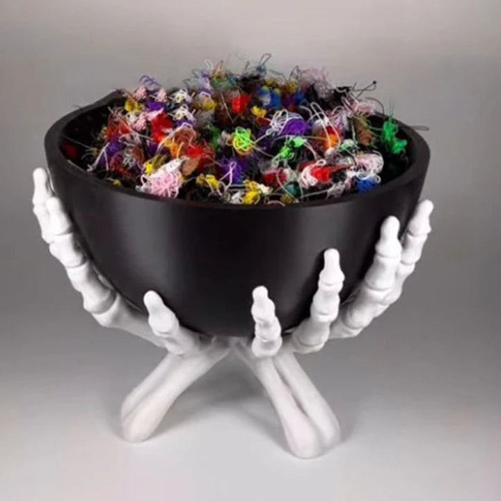 Gotyckie Ręce Szkieletu Miska na Słodycze na Halloween