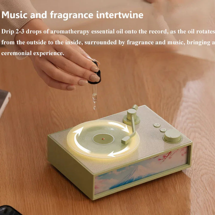Głośnik Bluetooth z aromaterapią i nocną lampką