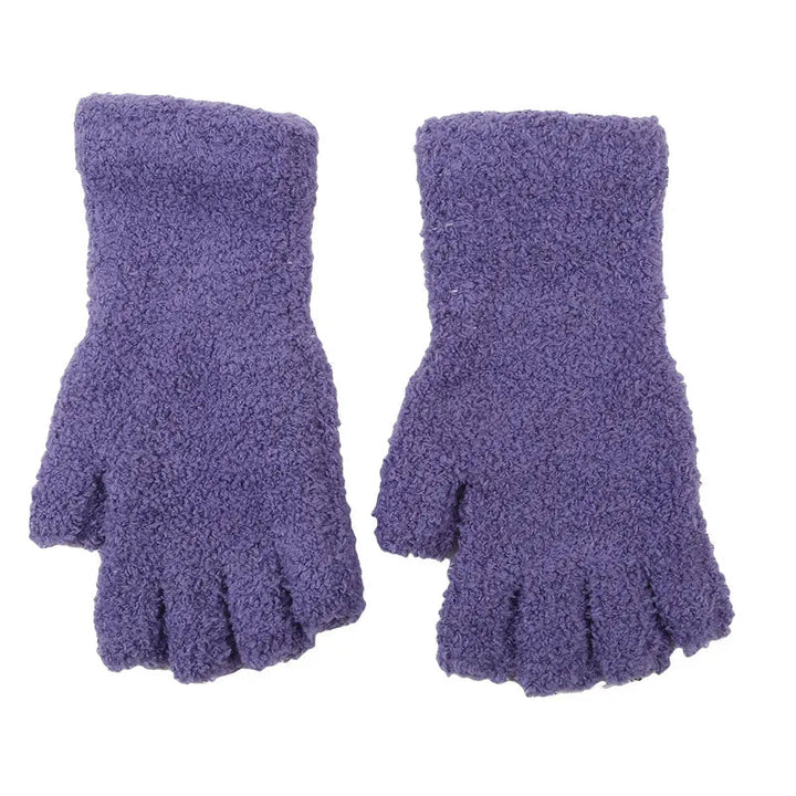 Zimowe Rękawiczki Bez Palców Comfort Knit