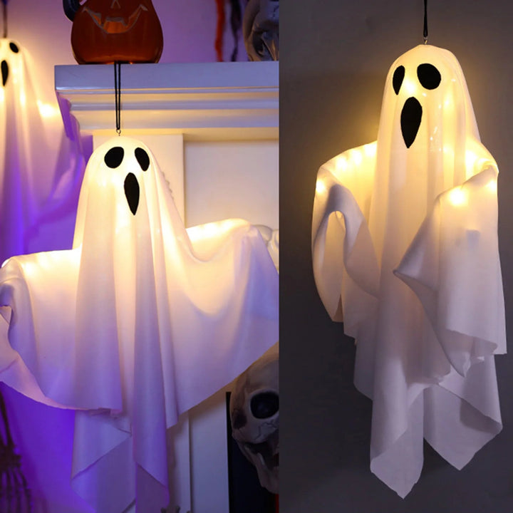 Zawieszana Dekoracja Duchów z Oświetleniem na Halloween