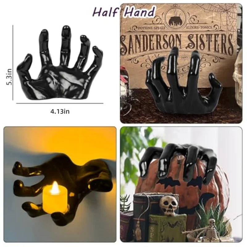 Straszna Dekoracja Ścienna z Rękami na Halloween