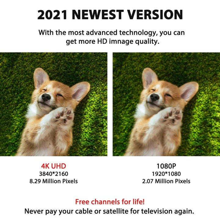 300 Milowa Wewnętrzna Cyfrowa Wzmacniana Antena HDTV z Wzmacniaczem Sygnalu