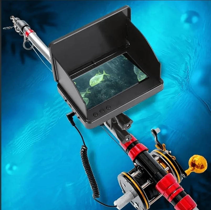 Przenośny Sonar Rybarski z Kamerą Podwodną i Monitorem LCD 4.3 cala