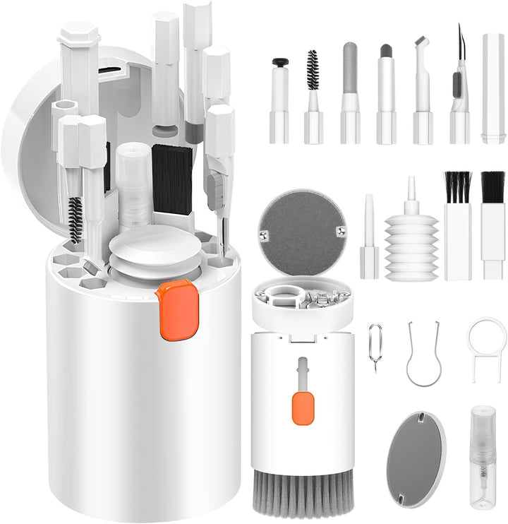 Zestaw do czyszczenia słuchawek i klawiatury 20 w 1
