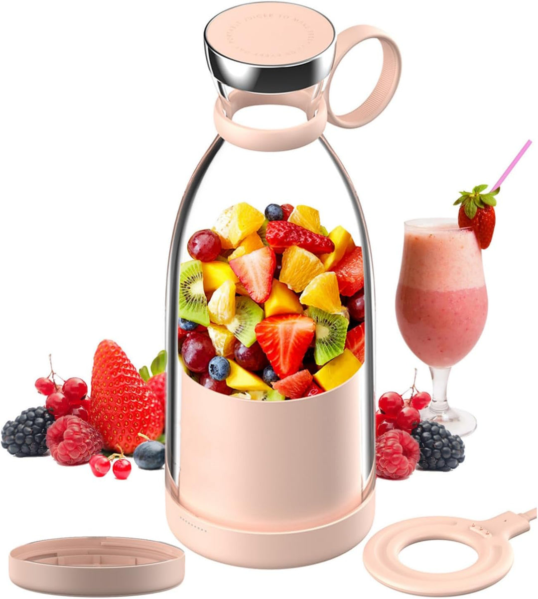 Przenośny Elektryczny Blender Sokowy
