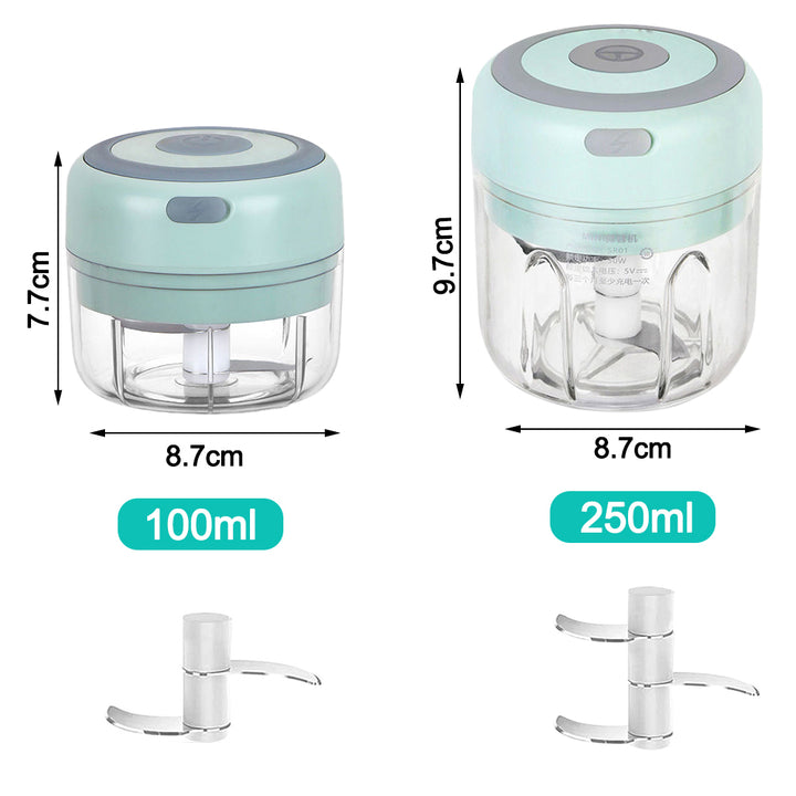 Elektryczny rozdrabniacz do czosnku i imbiru – USB, mini blender