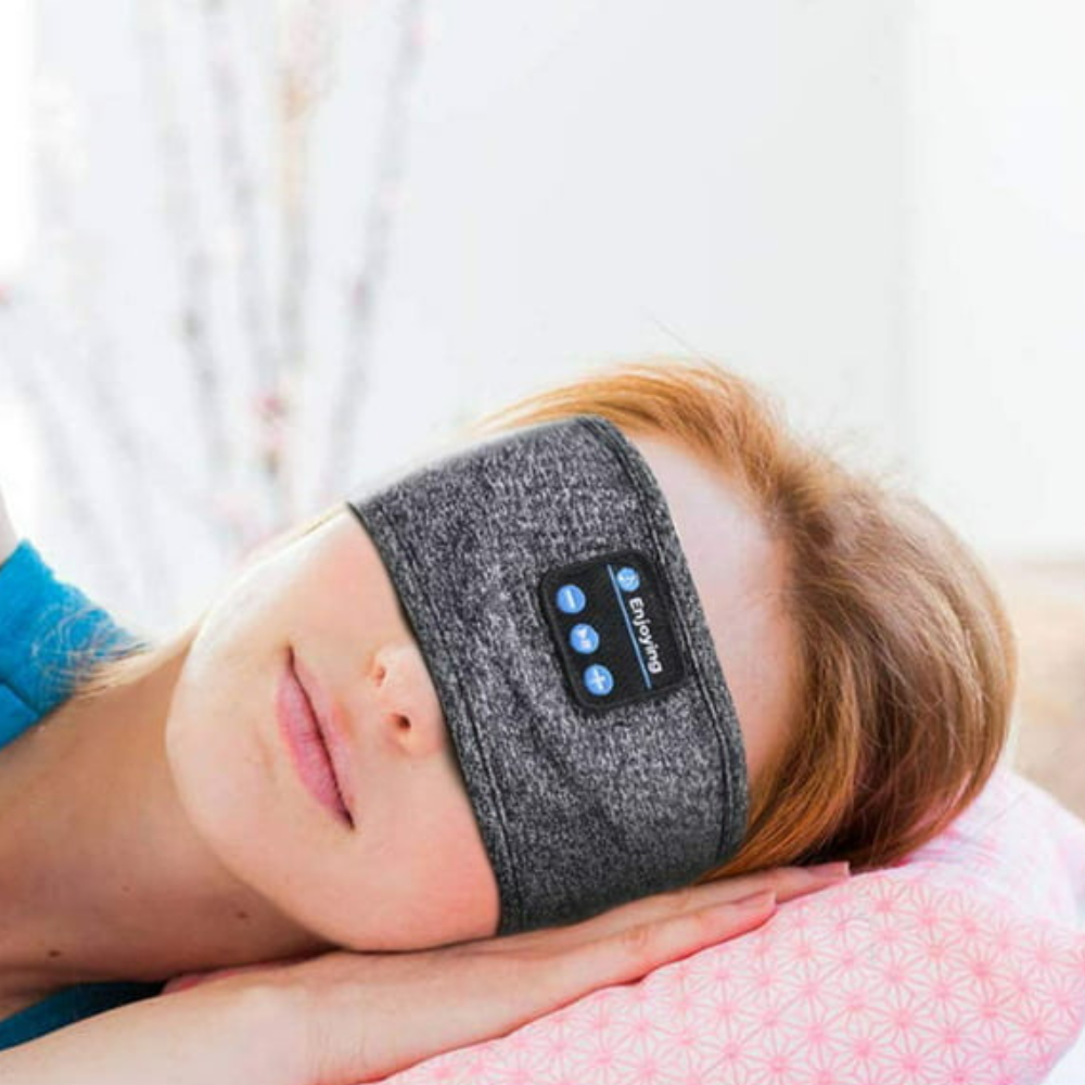 Łatwe w noszeniu sportowe / sypialniane słuchawki Bluetooth w formie opaski