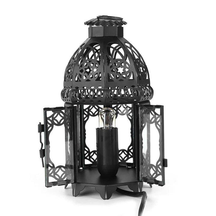 Lampa Stołowa z Soli Woskowej w Stylu Vintage