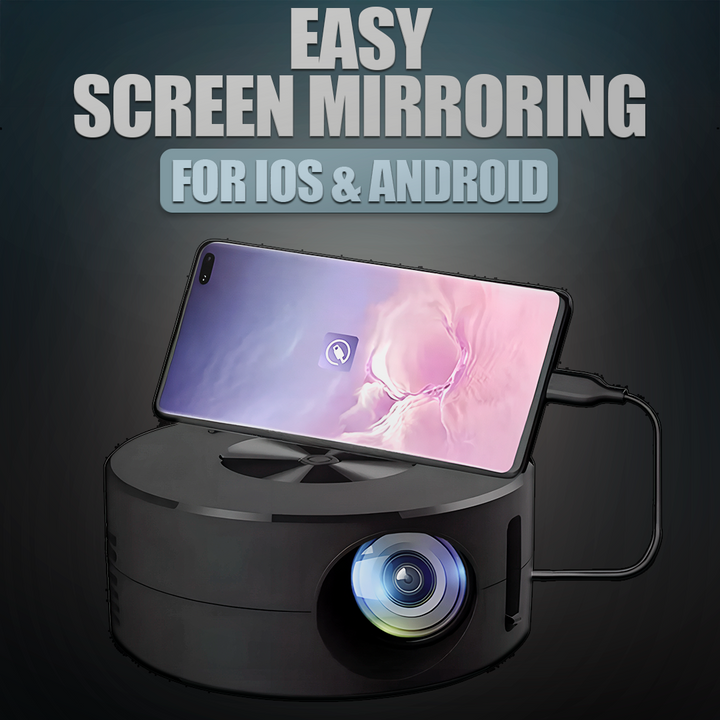 Mini Projektor Przenośny – Ultra HD