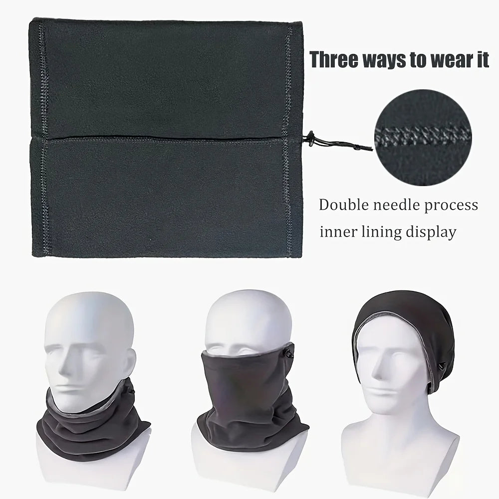 Fleece Balaclava Maska na Twarz Ciepły Komin