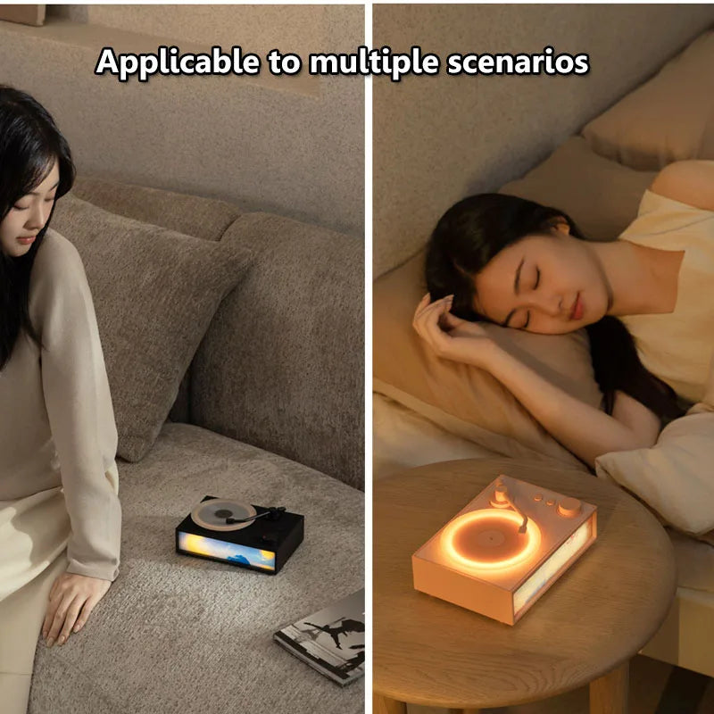 Głośnik Bluetooth z aromaterapią i nocną lampką