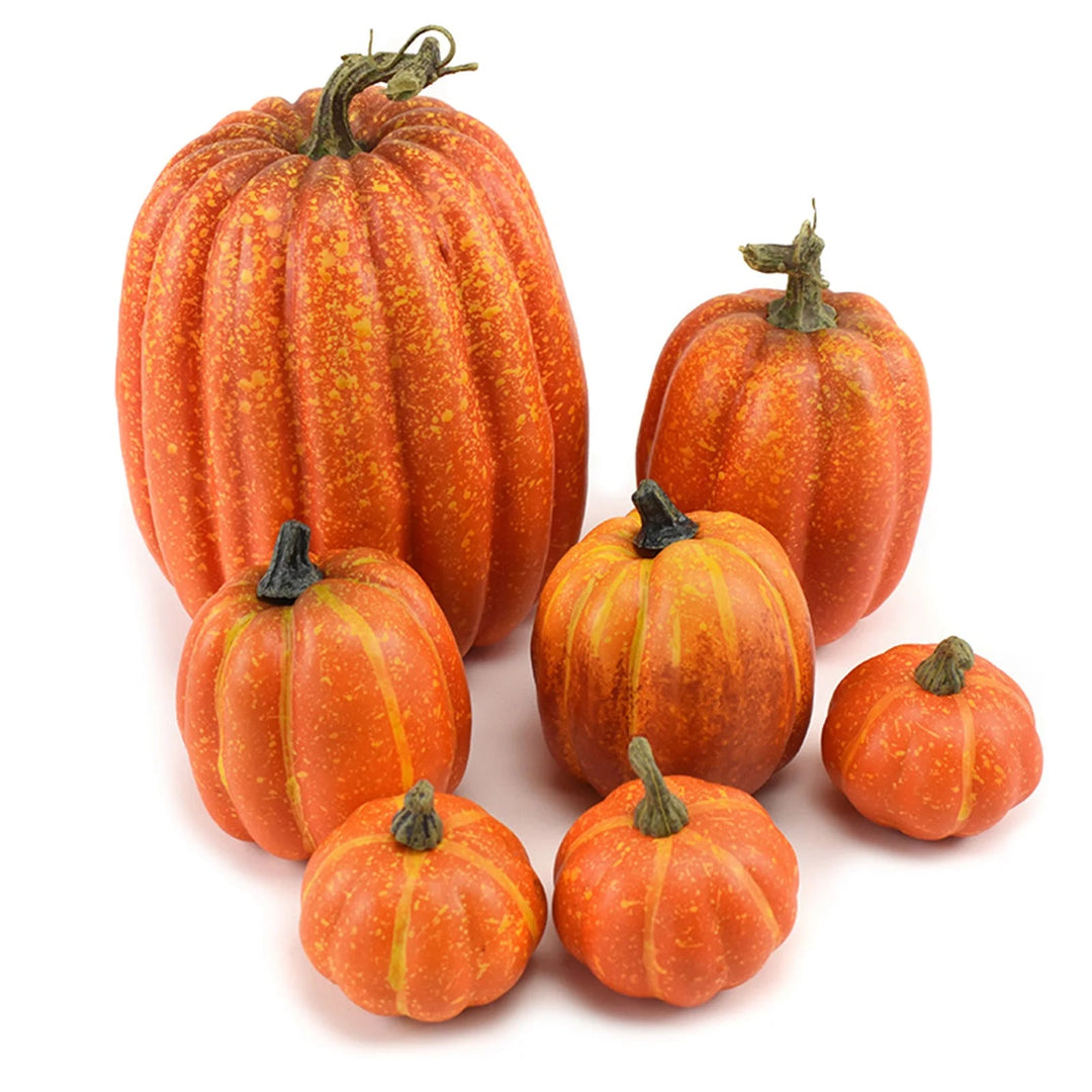 Realistyczne Sztuczne Dynie Dekoracja Halloween