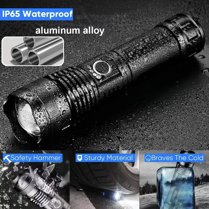 Lampa błyskowa o wysokiej lumenności z akumulatorem