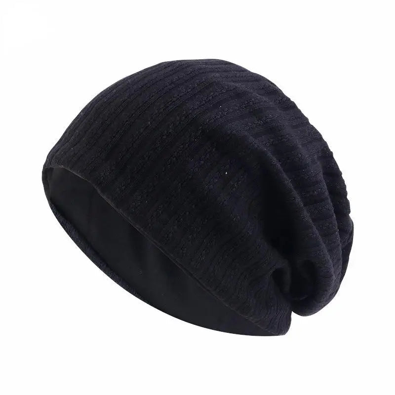 Czapka Beanie z Wzorem Pszenicy na Zimę