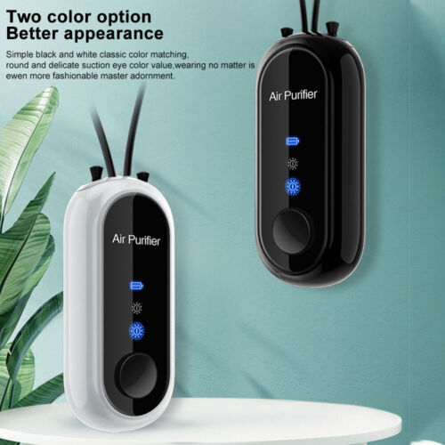 Osobisty Mini Oczyszczacz Powietrza w Postaci Naszyjnika | Oczyszczacz Powietrza do Noszenia z Ładowaniem USB