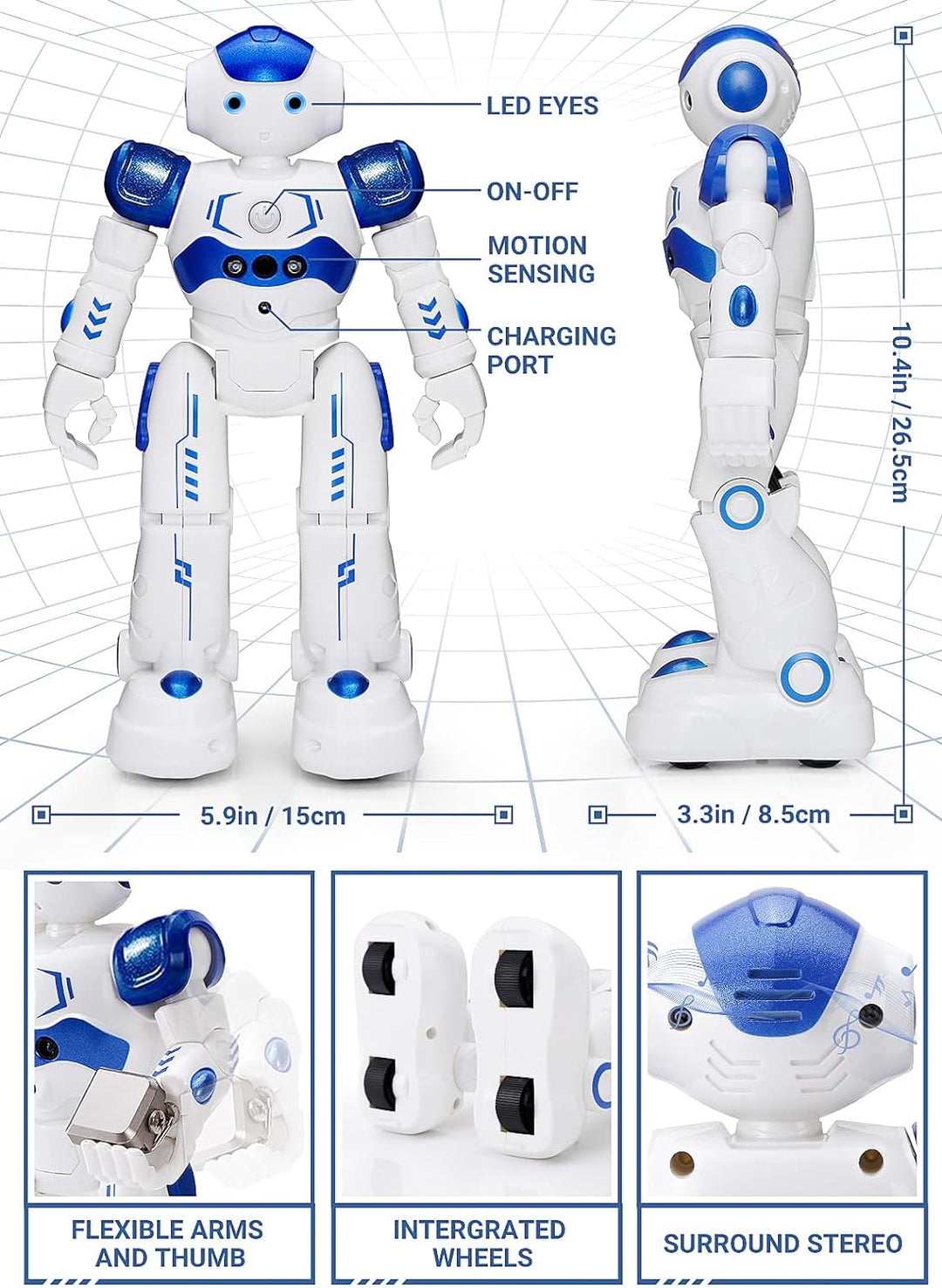 Zdalnie Sterowany Robot Zabawka
