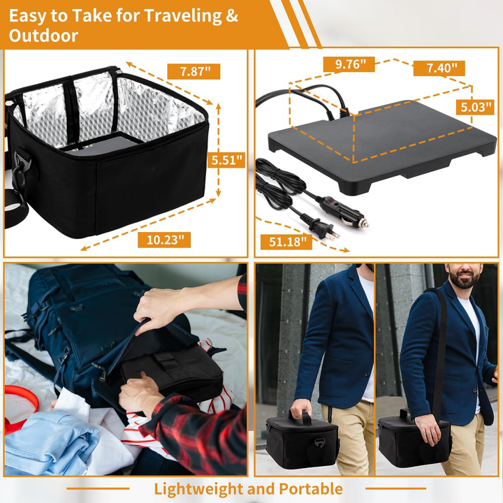 Przenośna Podgrzewacz Jedzenia Lunch Box