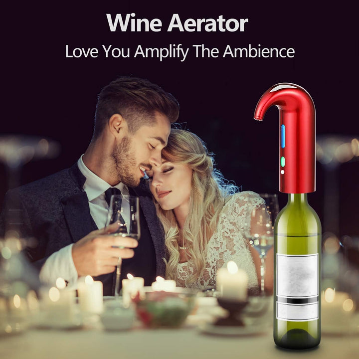 Elektryczny Aerator Wina Zestaw Do Nalewania
