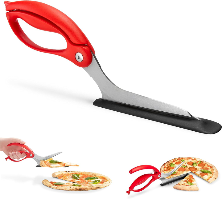 Nożnice do Pizzy z Ochronnym Serwerem