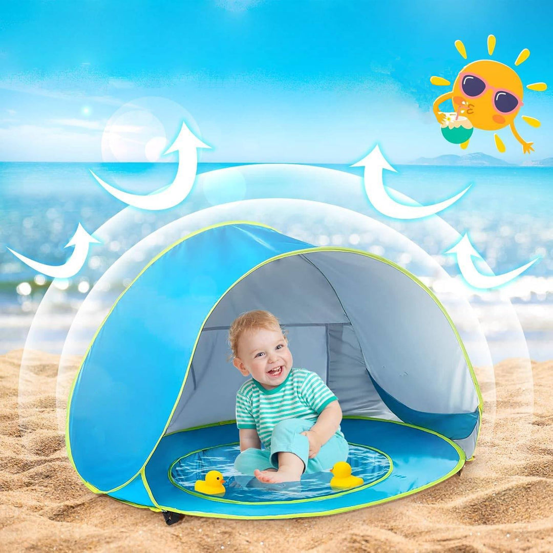 Namiot Plażowy dla Dzieci z Ochroną UV