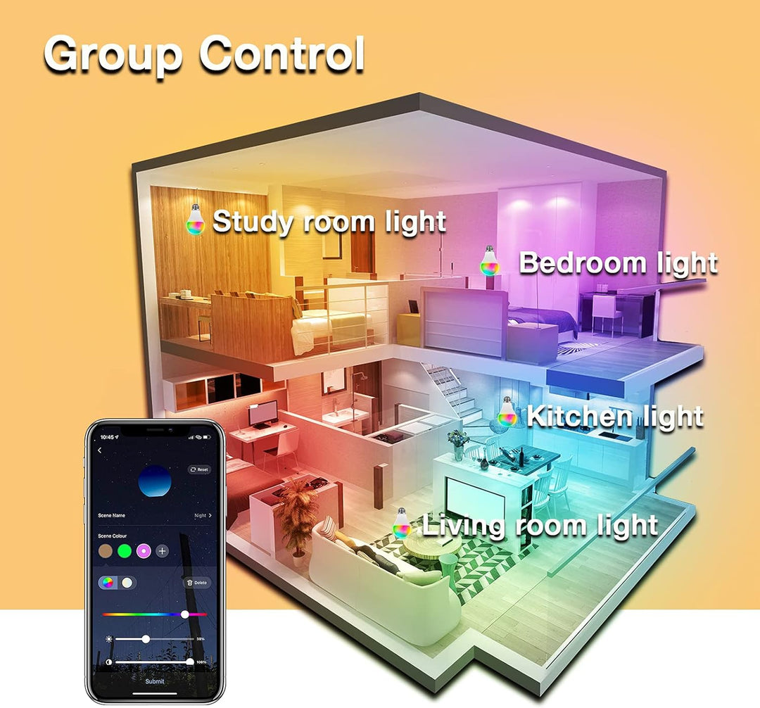 WIFI Inteligentne Żarówki LED