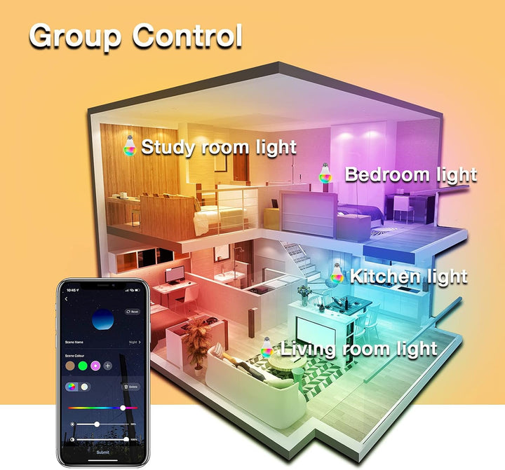 WIFI Inteligentne Żarówki LED