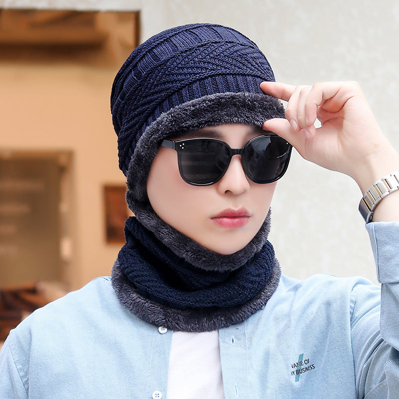 Kominiarka z polaru koralowego, unisex, ciepła czapka zimowa