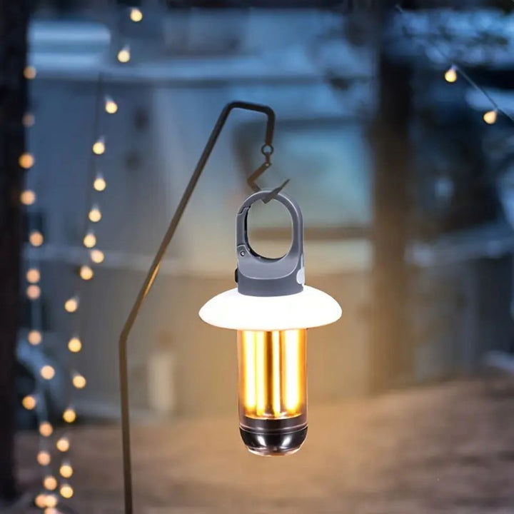 2 SZT. LED Ładowana Lampa Namiotowa Latarnia Campingowa