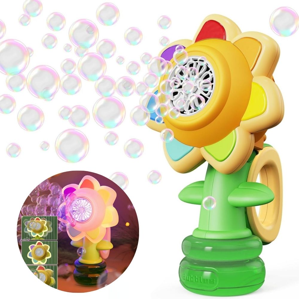Tańczący Słonecznik LED Maszyna do Robienia Baniek