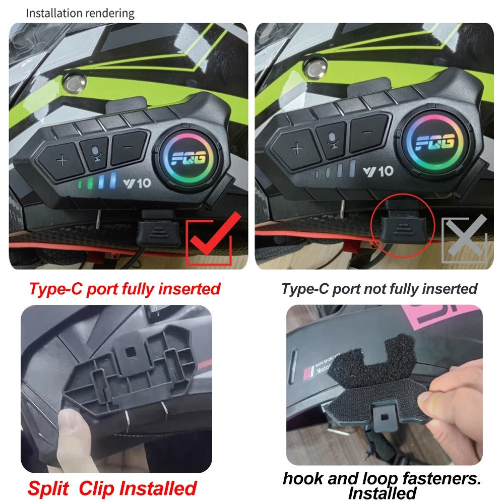 Bluetooth do Kasku Motocyklowego