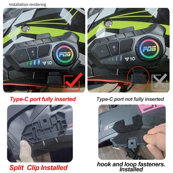 Bluetooth do Kasku Motocyklowego