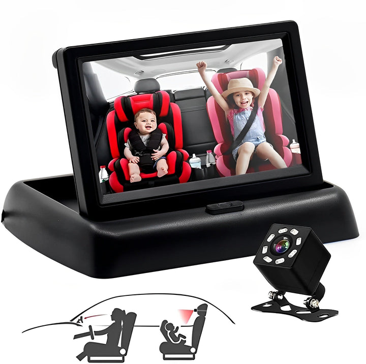 Premium Kamera Monitorująca Dziecko w Samochodzie